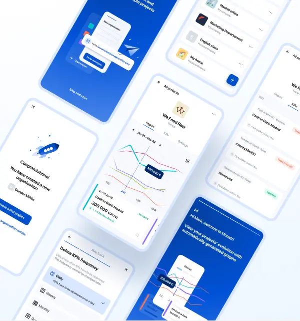 Monetr app prototype